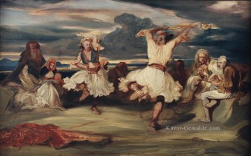  tänzerin - Les danseurs albanais Alexandre Gabriel Decamps Orientalist